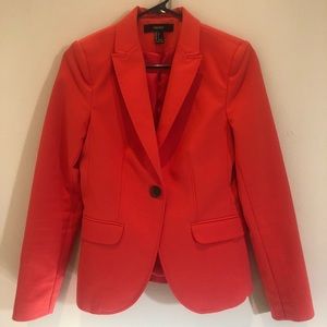 Pink red blazer